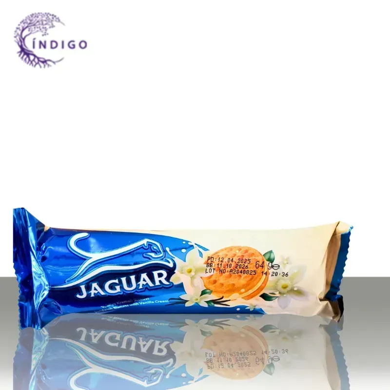 Galletas jaguar de vainilla