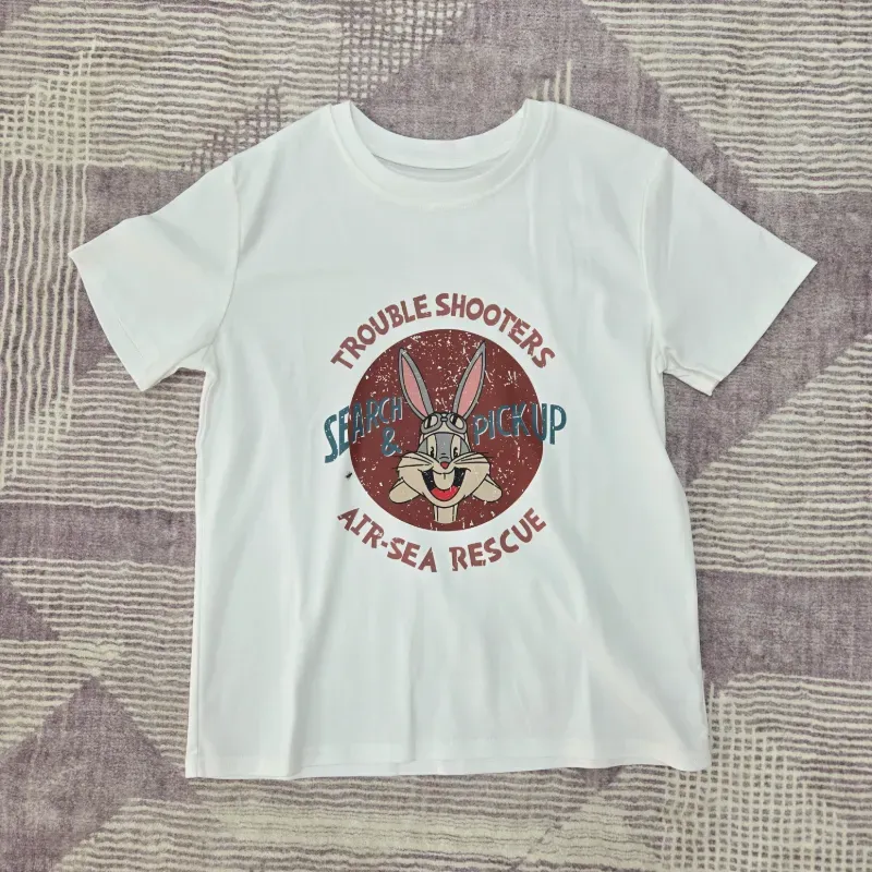 Pulover blanco de conejo