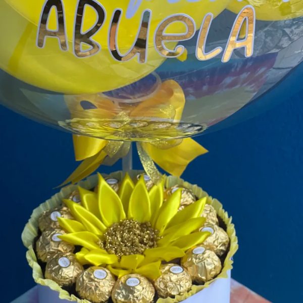 Girasol solitario