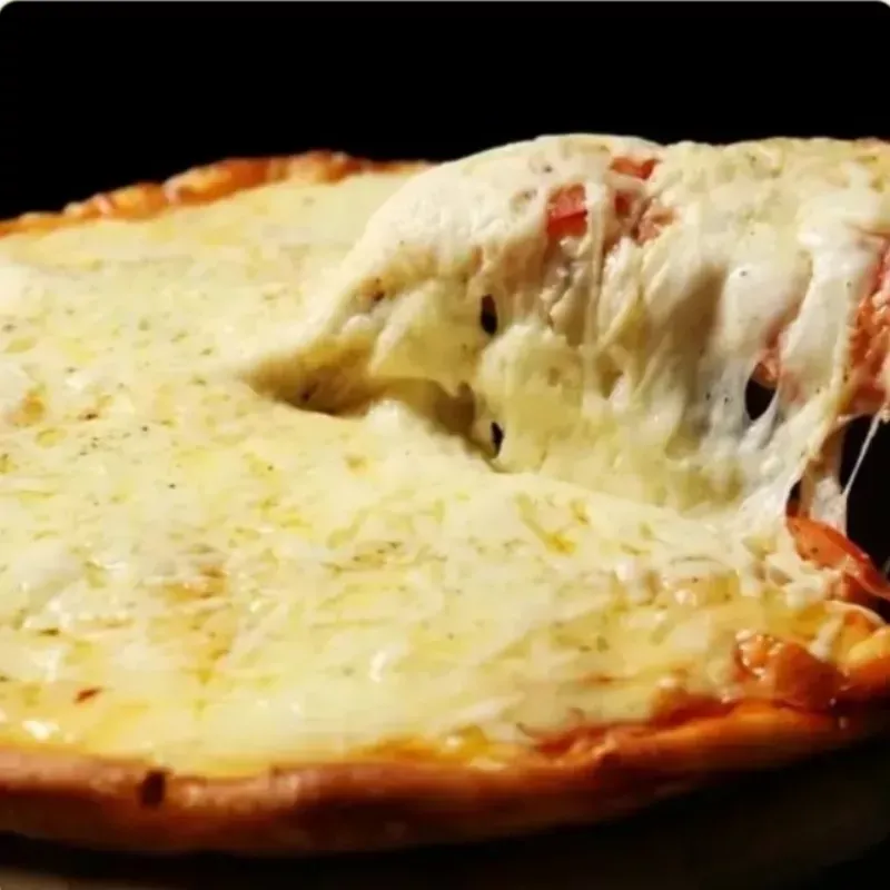 Pizza de queso (gouda)