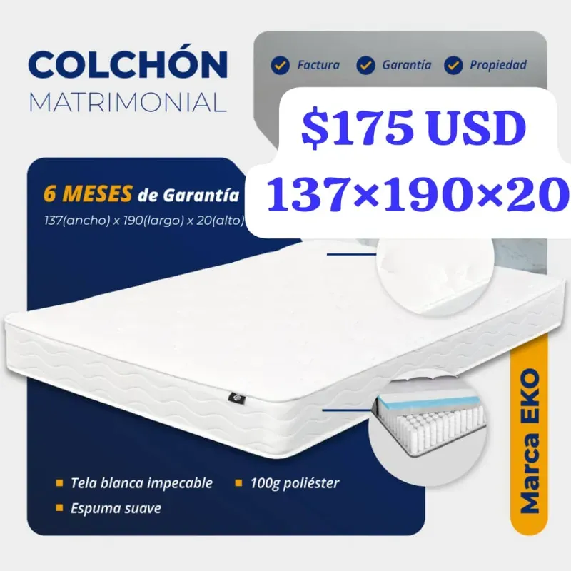 Colchón matrimonial EKO