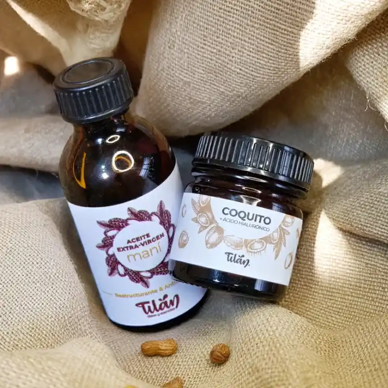 Su juventud __ (Mantequilla de Coco con Ácido Hialurónico + Aceite Virgen de Maní)