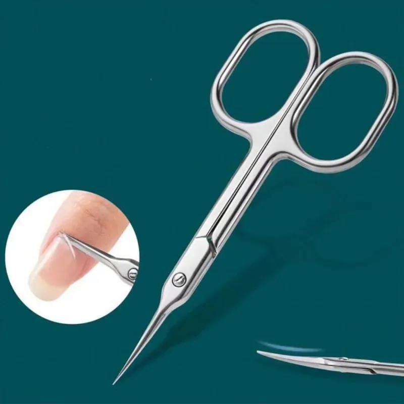 Tijera de acero inoxidable  corta cutículas
