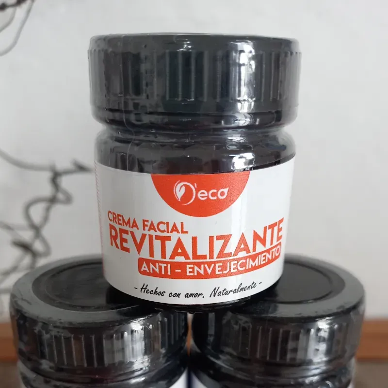 Crema facial revitalizante