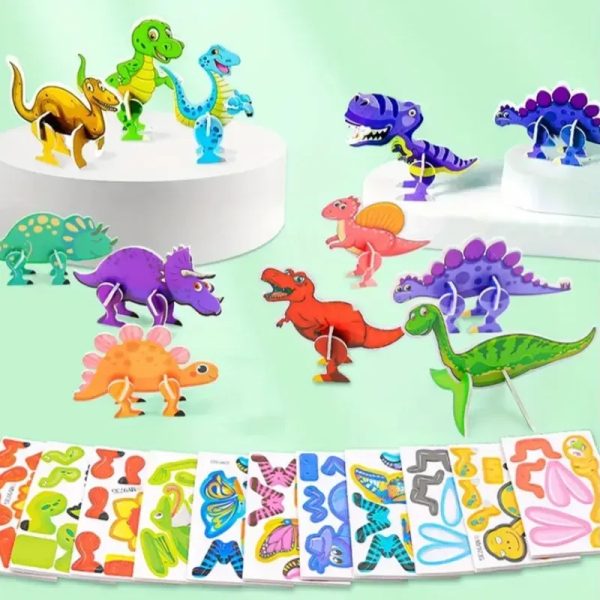 Rompecabezas 3D Dinosaurios