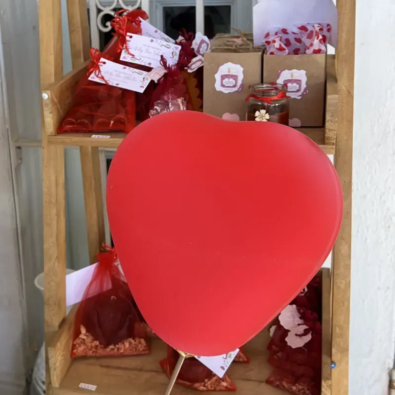 Globos de corazón 
