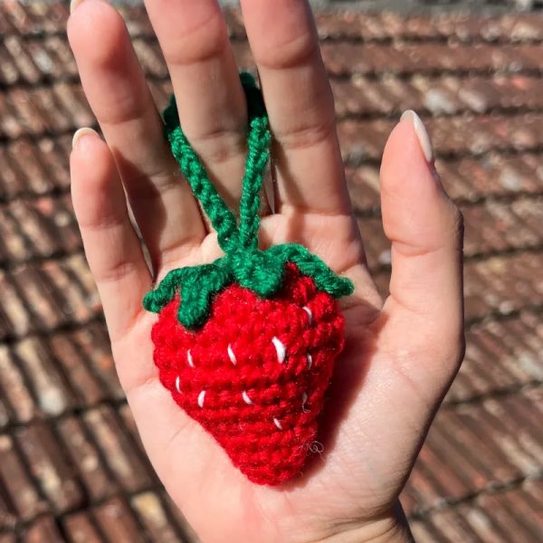 Llavero de fresa
