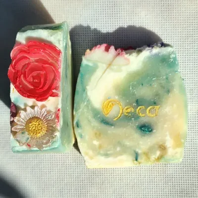 Jabón artesanal "Flowers"