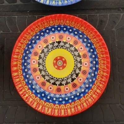 Bandejas redondas medianas