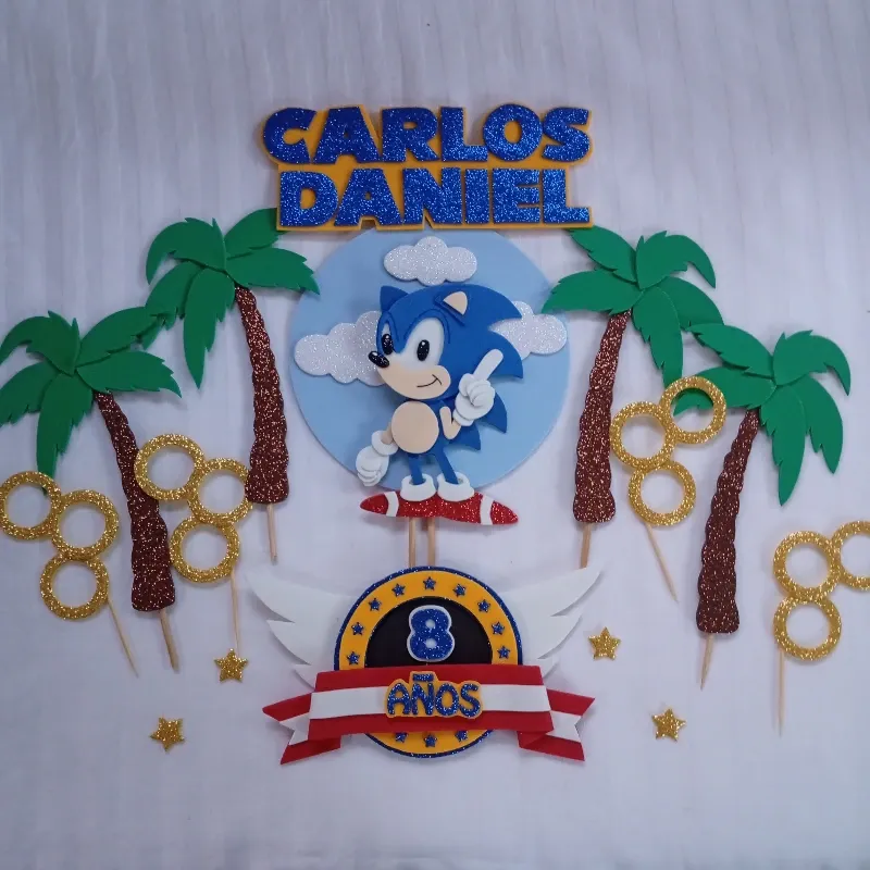 Cake topper (Sonic)