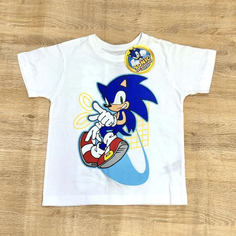 Pulóver con Sonic color blanco