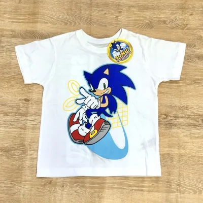 Pulóver con Sonic color blanco