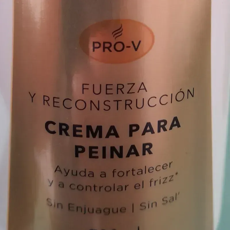 Crema de peinar Pantene Fuerza 300ml