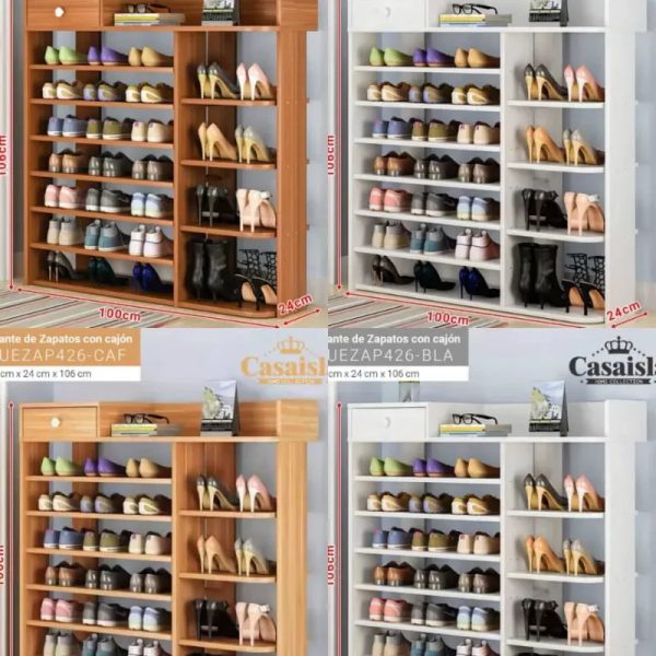  Zapatera de madera