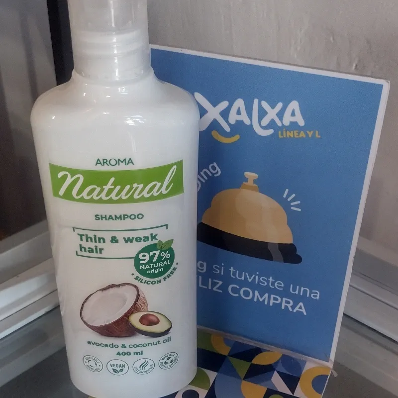 Champu Natural Aguacate Leche de Coco