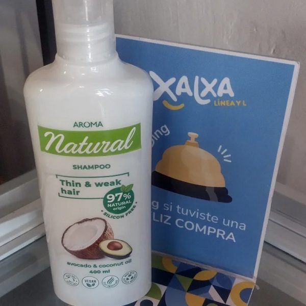 Champu Natural Aguacate Leche de Coco