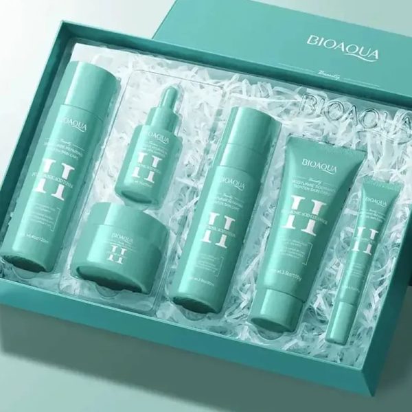 SET DE 6PCS P/SKIN CARE DE ÁCIDO HIALURONICO | BIOAQUA