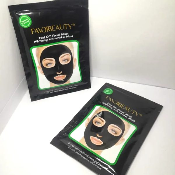Mascarilla peel off de carbón activado