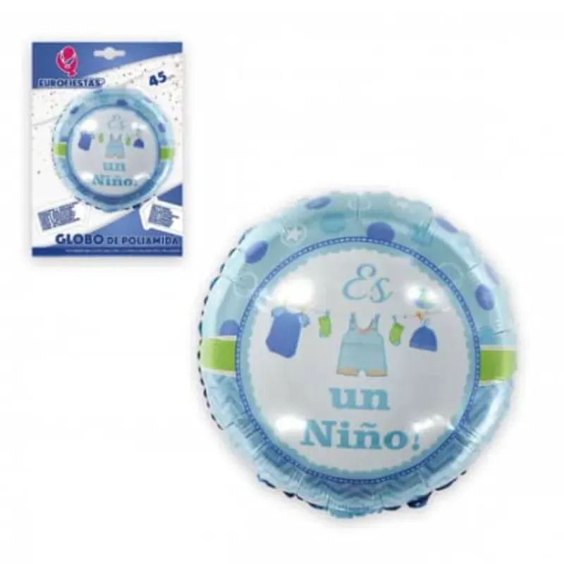 Globo "Es un niño" redondo18"
