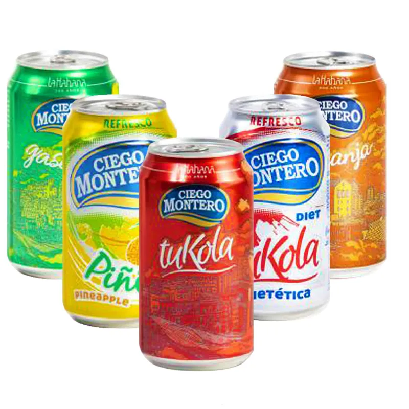 Refrescos de lata