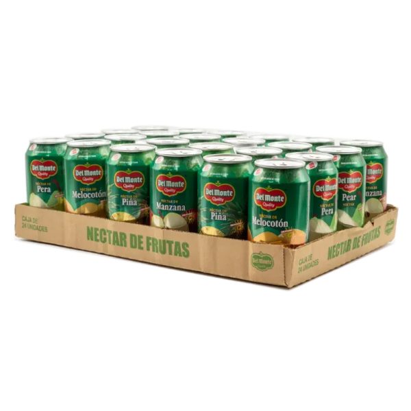 Caja de 24 jugos de lata