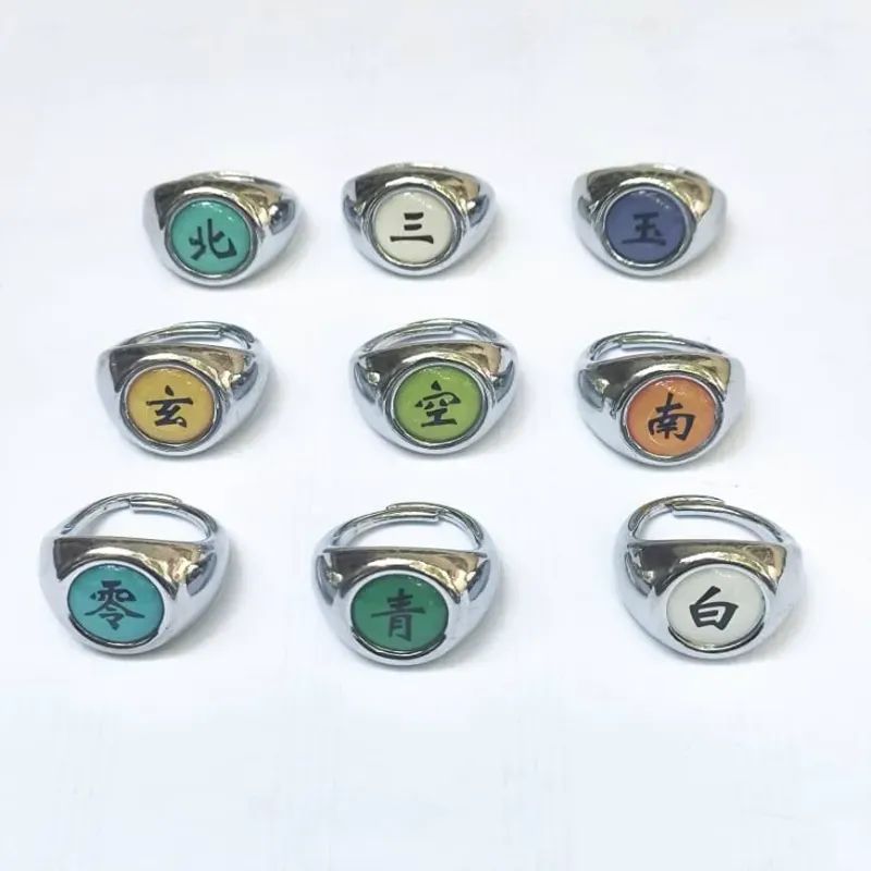 ☁️ Anillos Akatsuki (Naruto)