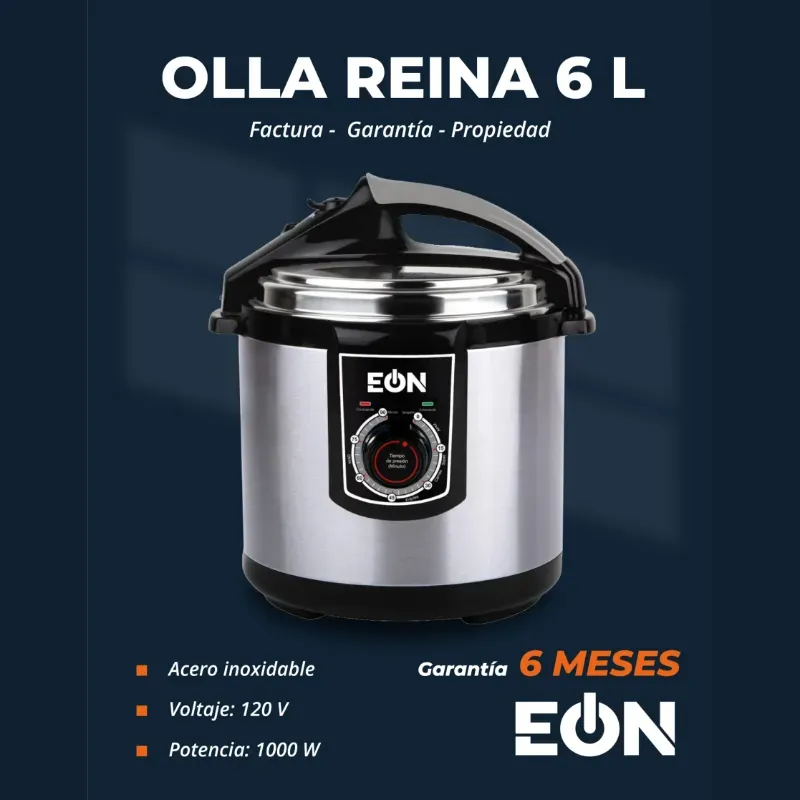 OLLA REINA 6L EÓN + JUNTA EXTRA DE REGALO (FAD)