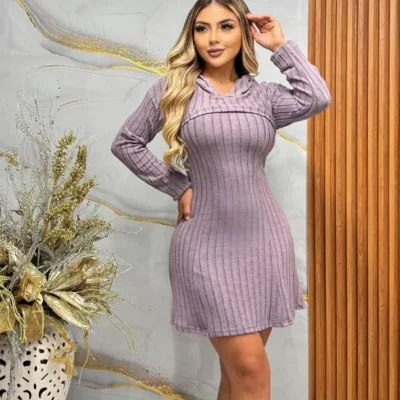 Conjunto de Vestido y abrigo