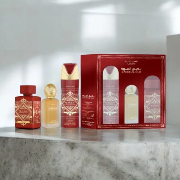 Set de perfume  , perfume capilar y spray