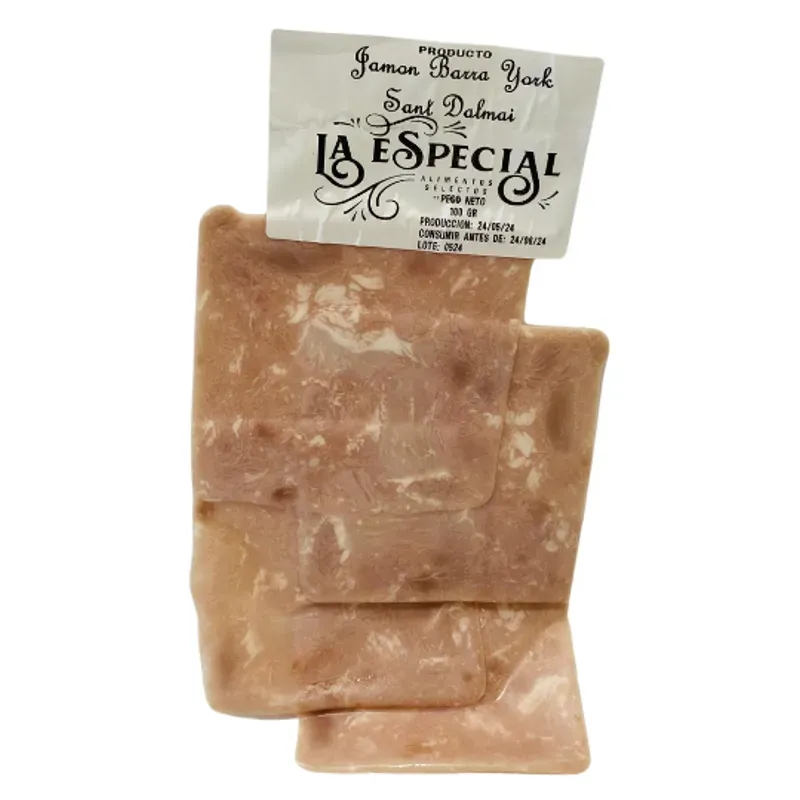 Jamón barra York 100 gr