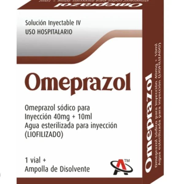 Omeprazol Inyectable 40mg/10Ml