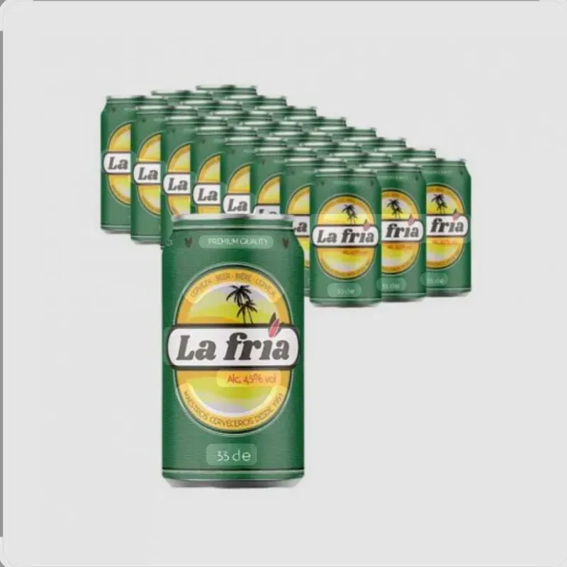Cerveza La Fria 24 latas