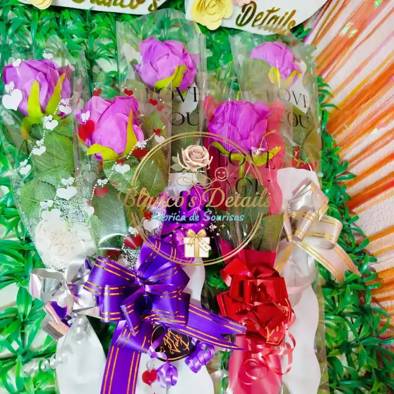 Mangas de rosas originales