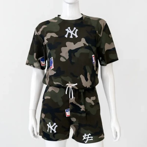 Conjunto short camuflaje
