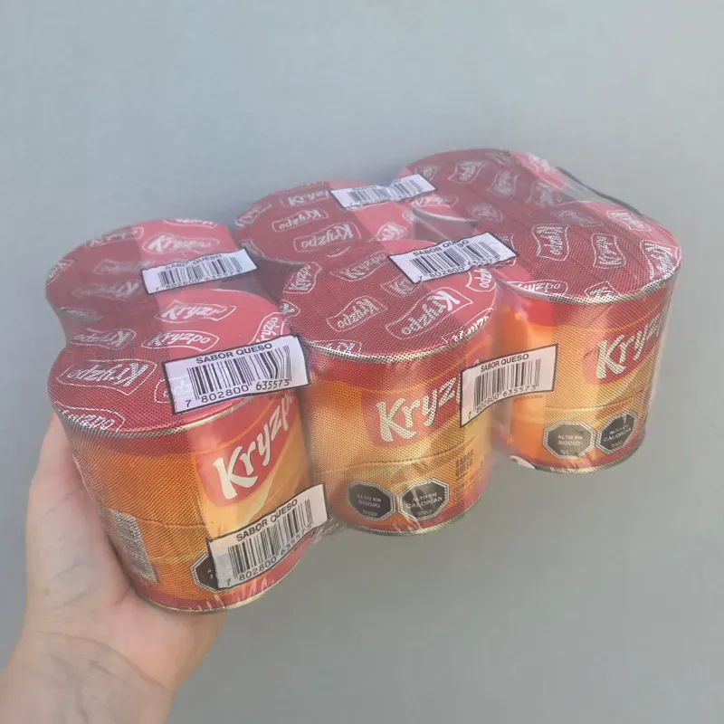  Pack de 6 Papitas Kryzpo – Sabor Queso