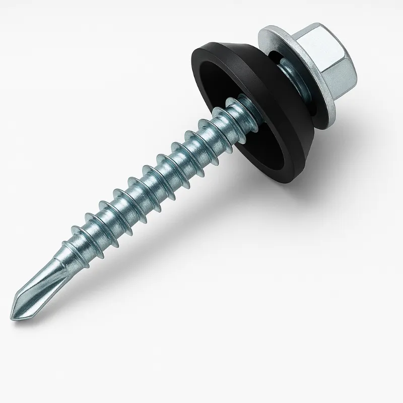 Tornillería con arandela para lámina plana