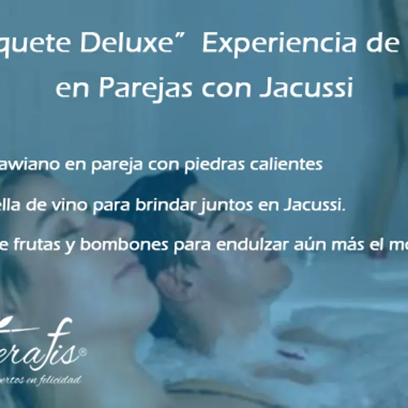 Paquete Deluxe -Masaje hawaiano en pareja