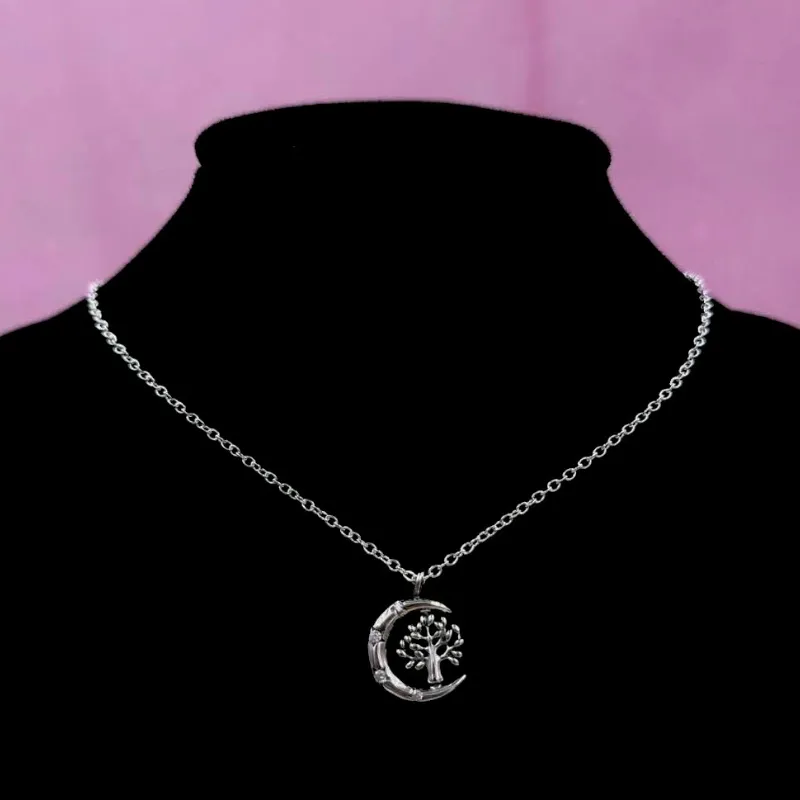 Cadena Pandora Luna Árbol de la vida
