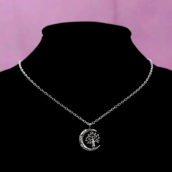 Cadena Pandora Luna Árbol de la vida