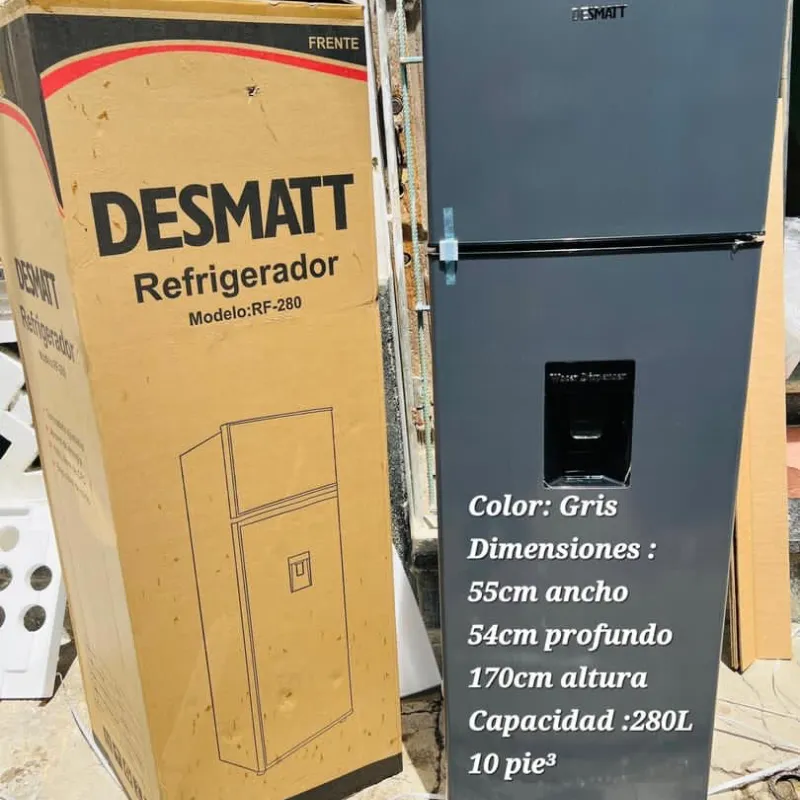 Refrigerador Desmatt 10 Pies  ✅ No es congelación seca