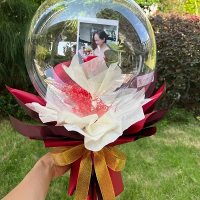 Globo burbuja con foto