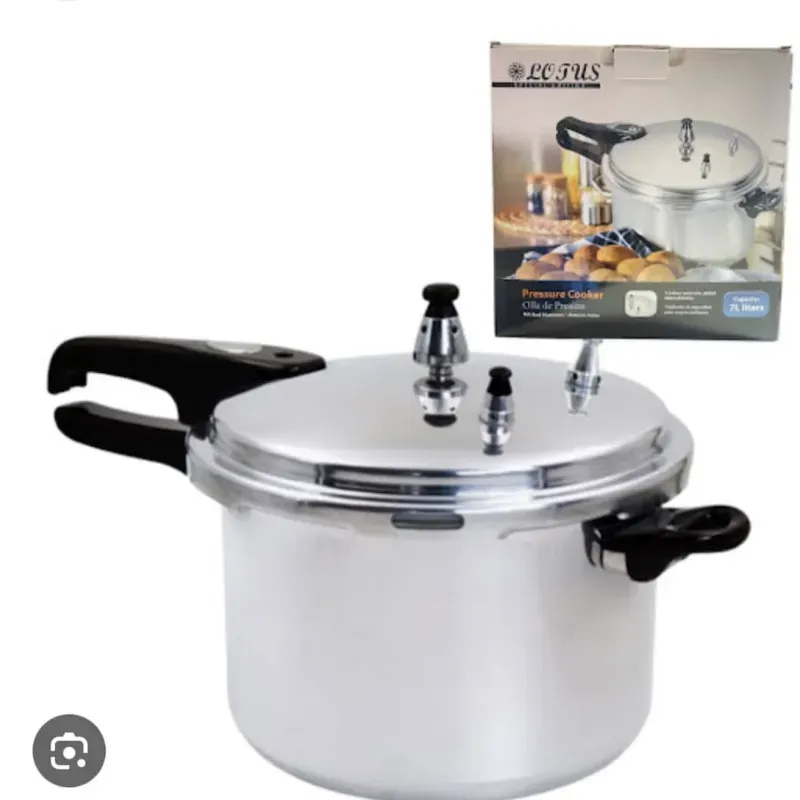 ⚫Olla de presión 7 L de 3 pistones