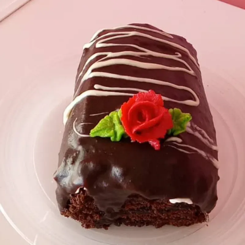 Brazo gitano de chocolate