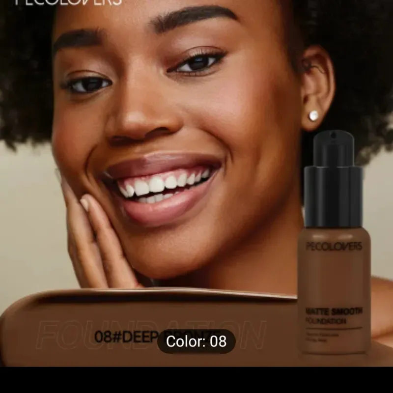 Base líquida hidrtaante para piel negra