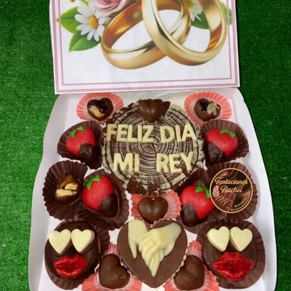 Con Fresas rellenas 
