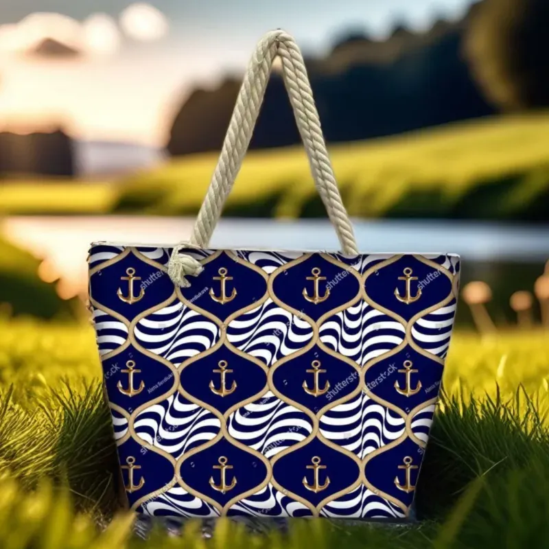 BOLSO DE PLAYA -CON ESTAMPADOS