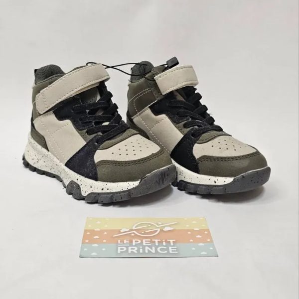 Bota beige verde LEFTIES