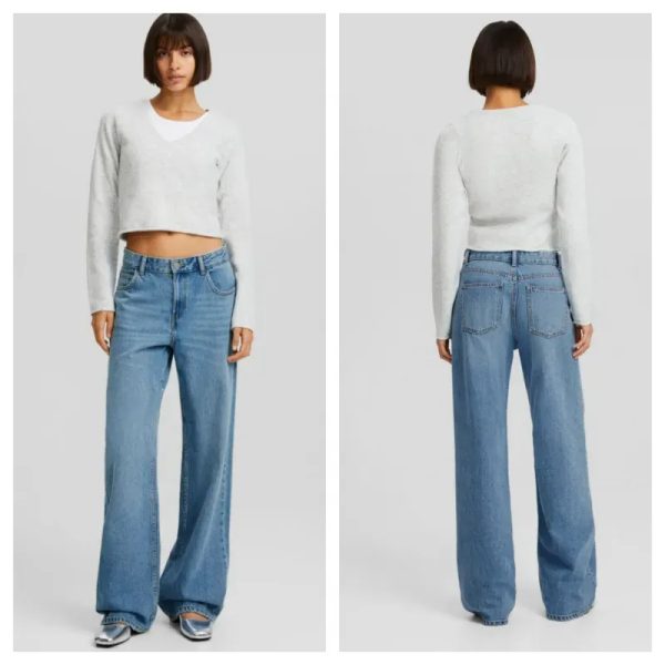Jeans Bershka ancho