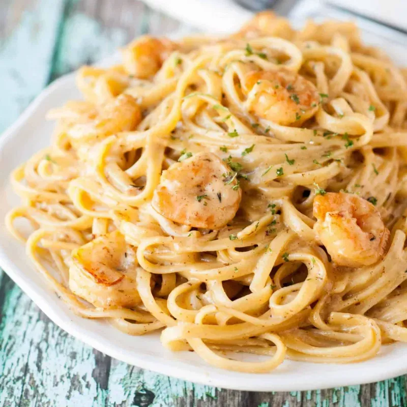 (QG) Pastas con Camarones