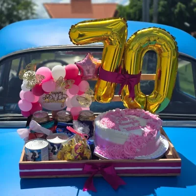 Caja de Regalo Super Grande con Cake